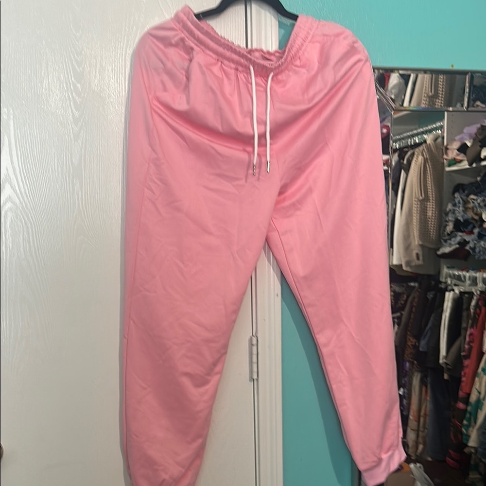 Brand new Pink women Jogger Pants